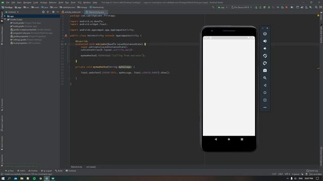 Android App Development Tutorial Malayalam Part 8 - Creating New Methods in Java and Using Properly смотреть онлайн
