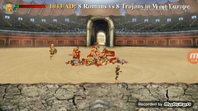Троянцы Vs Римляне.Великие Бои.Back Wars!#1 смотреть онлайн