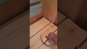 Отделка необрезной доской массив липы в бане с правильной вентиляцией✅