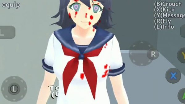 Челлендж в school girl simulator|перебила всех учеников?|Sane Van