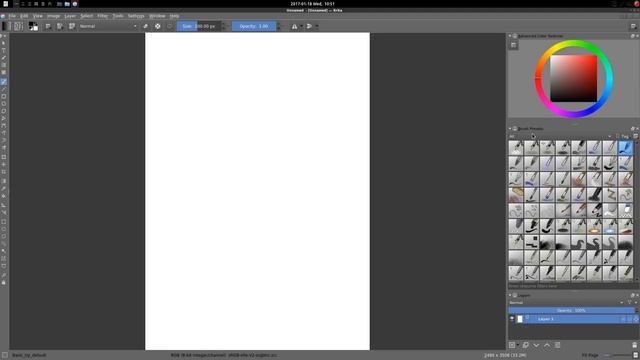 Krita Brushes: Charcoal Pencils