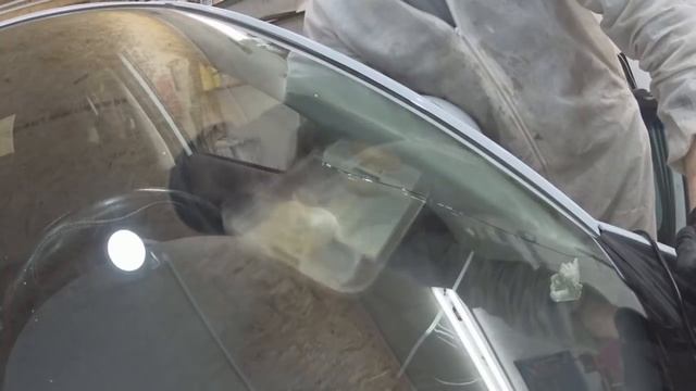 Как остановить трещину на лобовом стекле - Петрозаводск смотреть онлайн