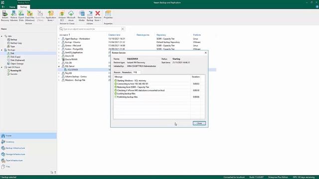 Veeam V11 - Instant VM Recovery смотреть онлайн