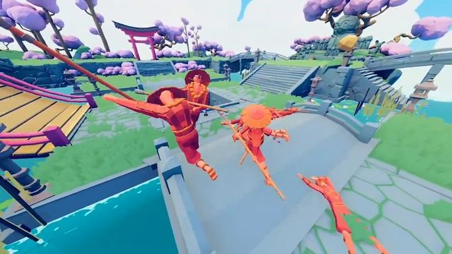 How The Samurai Became a Samurai Giant - TABS Story - Totally Accurate Battle Simulator Mods смотреть онлайн