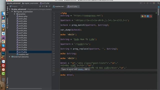Khoá học PHP Nâng Cao - Bài 19: Modifier trong Regular Expression смотреть онлайн