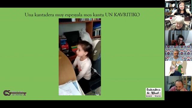 Nieta de Matilda Koen Sarano cantando 'El Cavritiko' смотреть онлайн