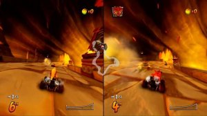 Crash Team Racing Nitro-Fueled Split-Screen Gameplay (PS4)