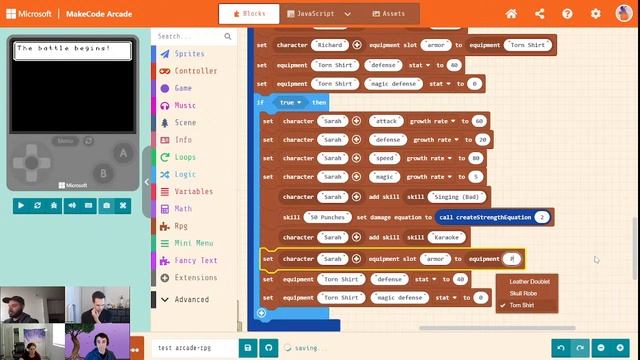 Fixing Combat - Making an RPG in MakeCode Arcade смотреть онлайн