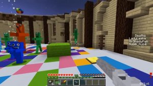😈АРЕНА 1000 РАДУЖНЫХ ДРУЗЕЙ ПРОТИВ ШЕДИ ЛЕСКА И НУБИК В МАЙНКРАФТ! АРЕНА RAINBOW FRIENDS MINECRAFT