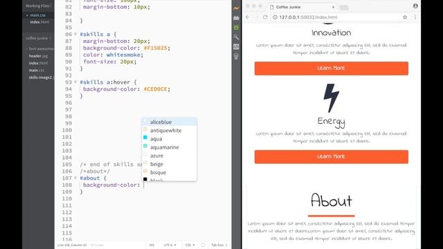 Bootstrap 4 Projects - Coffe Junkie Project Bootstrap 4 Beta смотреть онлайн