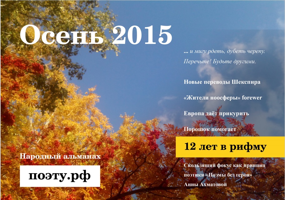 Дмитрий Бочаров рассказывает о проекте ПОЭТУ.РФ
