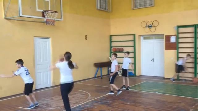 Відкритий урок з фізичної культури. Тема: "Баскетбол" смотреть онлайн