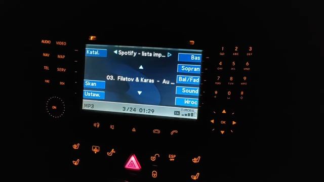 Mercedes-Benz CLS 500 (W219) Harman\Kardon Logic 7 Audio