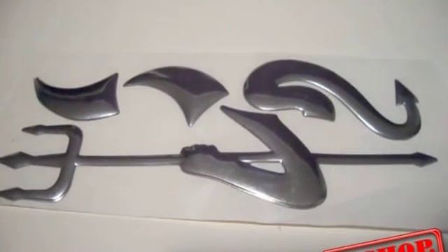 Наклейка на машину 3D.avi смотреть онлайн
