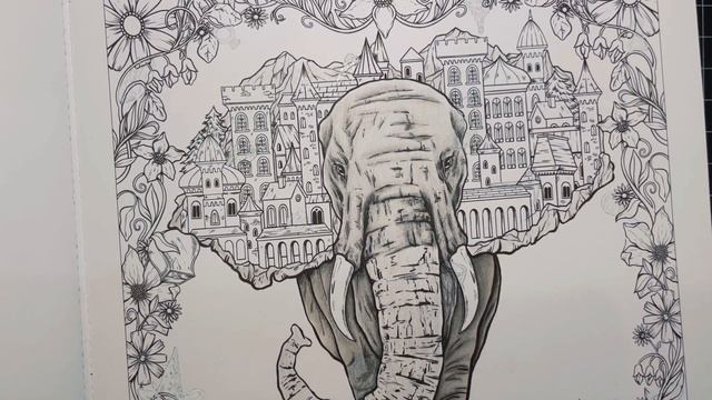 Color Along: Mythographic Paradise - Elephant (part 1) смотреть онлайн