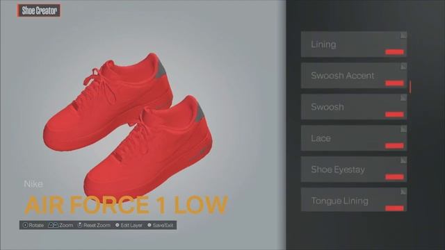 NBA 2K24 HOW TO MAKE Nike Air Force 1 '07 LV8 1 “Red” In NBA 2K24 Shoe Creator смотреть онлайн