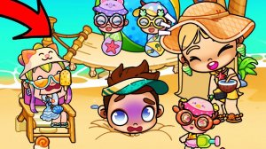 ОТДЫХ НА КАРИБАХ ✈ AVATAR WORLD ИСТОРИЯ  РУТИНА СЕМЬИ  ОБНОВЛЕНИЕ СЕРИАЛ