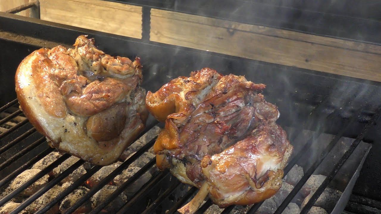 Копченая Рулька в Пиве почти Рваная Свинина смотреть онлайн