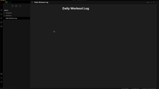 How to use Obsidian to keep a workout log смотреть онлайн