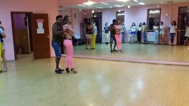 Kizomba Olesya Berezhnaya with Gabriel Nicot Valdes смотреть онлайн