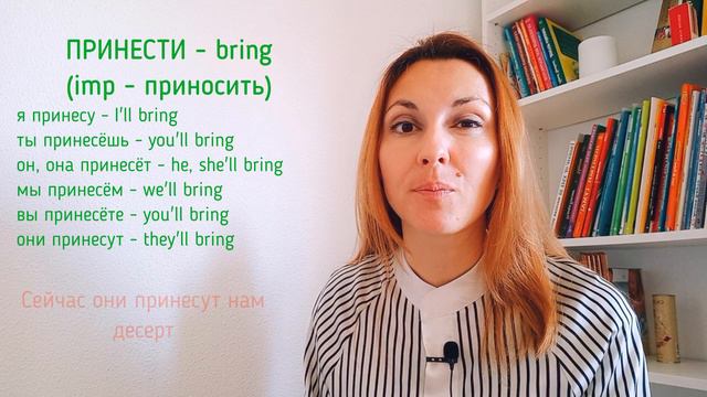 Learn Russian 45 VERBS in Future Perfective forms: A1-A2 level. Part 2. смотреть онлайн