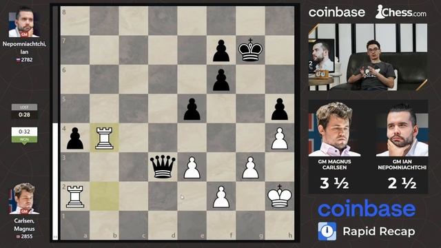 Magnus Wins Longest World Championship Game Of All Time | World Chess Championship Game 6 смотреть онлайн