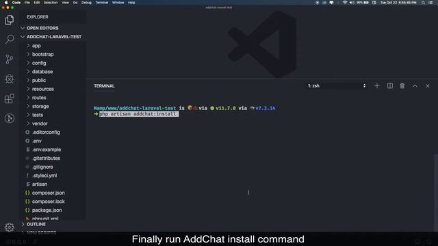 AddChat Laravel Lite - Getting Started смотреть онлайн