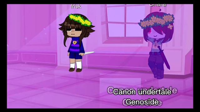 Fanon undertale vs Canon undertale genoside run смотреть онлайн