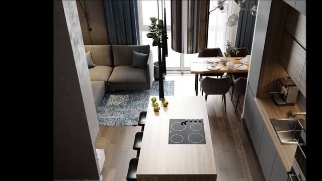 Дизайн маленькой квартиры студии: варианты дизайна интерьера квартиры студии