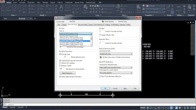 Configurando e salvando arquivos CAD (DWG/DXF) em versões diferentes da instalada em seu computador смотреть онлайн