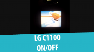 LG C1100 – Включение и выключение
