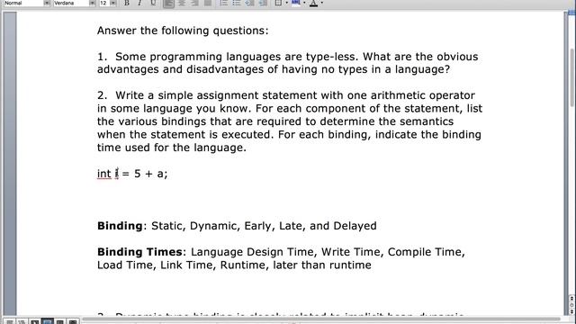 CS 311 Assignment 6 Preview смотреть онлайн