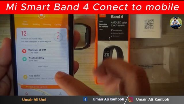 How To Conect Mi Smart Band 4 with mobile | Setep of Mi Smart Band 4 #umitech смотреть онлайн