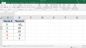 Как в экселе сделать отрицательные числа красным цветом