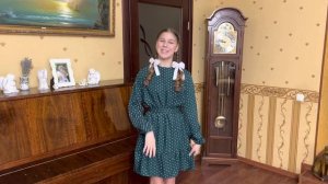 Ева Шмыкова 12 лет, «Живая Классика» Борис Ганаго «Зеркало».