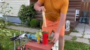 Ветка-дробилка,  своими руками из болгарки .