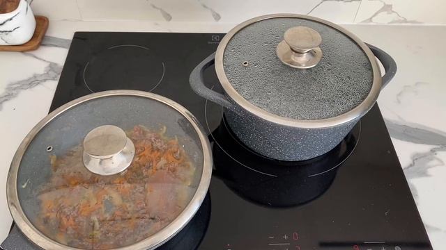 Табада тарттырылған ет(фарш) қосылып жасалатын тағам/ Потрясающее блюдо из фарша на сковороде/ Паст смотреть онлайн