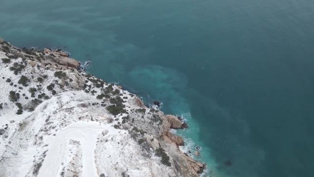 Пляж Васили. Зима. Балаклава (Крым) смотреть онлайн