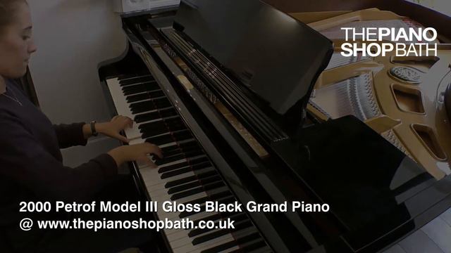 2000 Petrof Model III Black Gloss Grand Piano @ The Piano Shop, Bath смотреть онлайн