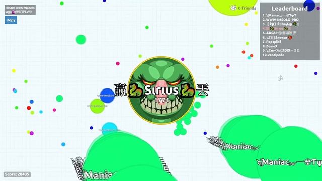 Agar.io VS Balz.io PART 2 // MY NEW BEST MOMENTS // NEW UPDATE SOON?? смотреть онлайн