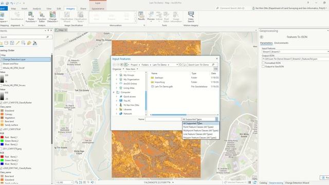 【ArcGIS Pro】Footpath generation, osm to geojson, geojson to line and extract lines by merge, buffer смотреть онлайн
