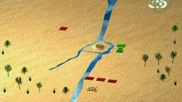Битва при Кадеше - подробная схема сражения 1274 BC смотреть онлайн