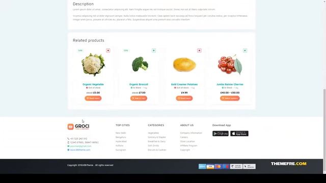 Emiri - Organic Food and Grocery Market WordPress Theme grocery supermarket grocery смотреть онлайн