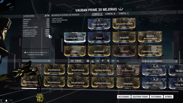 Warframe: Build Vauban Prime | En Español смотреть онлайн