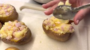 Печеная Картошка с Сыром  в Духовке. Улетает за секунду. Картошка с беконом и сыром в духовке Рецеп