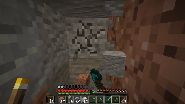 Выживание с Парнем #6 ПОХОД В ШАХТУ ЗА АЛМАЗАМИ Майнкрафт 1 17 Minecraft смотреть онлайн