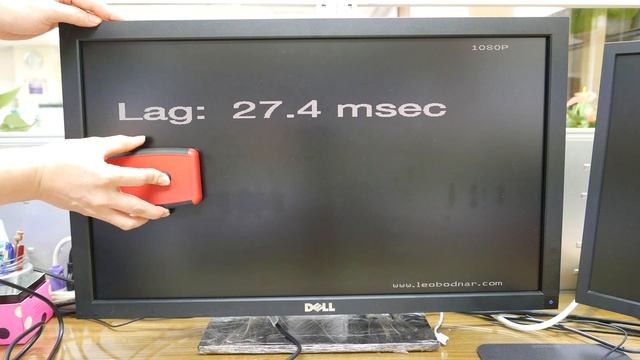 [lagtest] DELL U2711 input lag test смотреть онлайн