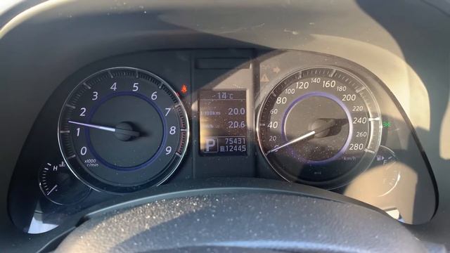 Infiniti FX37 cold start смотреть онлайн