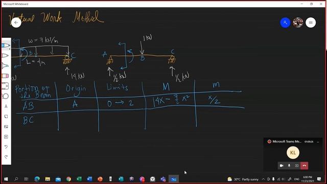 Virtual Work Method | Unit Load Method смотреть онлайн