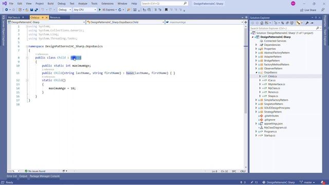 Object Oriented Programming in C# | OOPS | easy Code Examples | For beginners смотреть онлайн